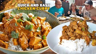 TASTY Quick and Easy CHICKEN CURRY!