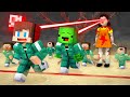 JJ and Mikey Survive in SCARY SQUID GAME Exe in Minecraft - Maizen