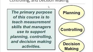 ACCT 205 Chapter Prologue: Managerial Accounting - An Overview