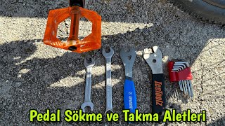 Bisiklet Tamir Aletleri-Pedal Sökme ve Takma Aletleri-Pedal Nasıl Sökülür?