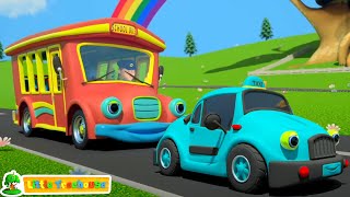 Wheels On The Vehicles, Transport Vehicles and Kids Rhymes
