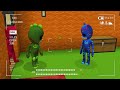 JJ and Mikey hide From Scary PJ MASKS and Peppa Pig family EXE paw patrol in Minecraft Maizen