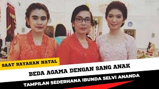 Beda Agama, Intip Tampilan Sederhana Ibunda Selvi Ananda Saat Rayakan Natal