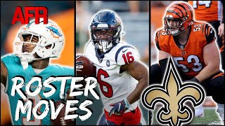 Saints Sign 3 Players | FORMER 1st Round Pick!!!