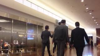 150920 ジュンス来日 羽田空港