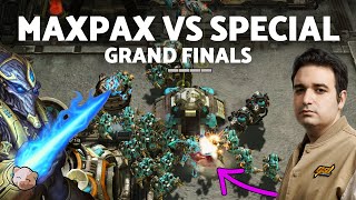 StarCraft 2 - MAXPAX vs SPECIAL'S DT defence WITHOUT detection | EPT NA #119 Grand Finals (Bo5 PvT)