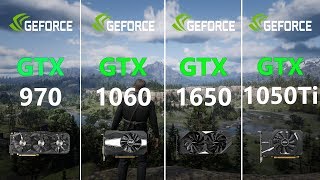 GTX 970 vs GTX 1060 vs GTX 1650 vs GTX 1050 Ti Test in 9 Games