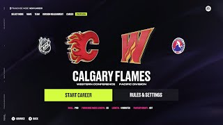 Calgary Flames Jersey Quest Franchise Mode (2023 Heritage Classic) 2027-28 Season Recap