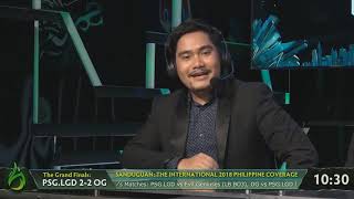 Grand Final OG vs PSG.LGD Game 5 - Sanduguan - TI8 Main Event Final Day #LAKADMATATAG