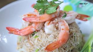 สูตรข้าวผัดกุ้งแบบร้านอาหาร ใครๆก็ทำได้ง่ายจัง