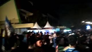 Antusiasme bobotoh tasikmalaya || Acara nobar PERSIB BANDUNG VS PERSERU SERUI