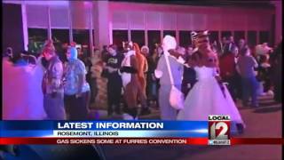 Chlorine gas forces evacuation at Midwest Furfest convention