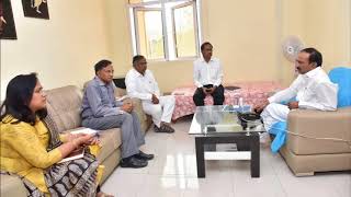 Minister Etela Rajender Holds Review Meet at Sriram Sagar Project || Nizamabad