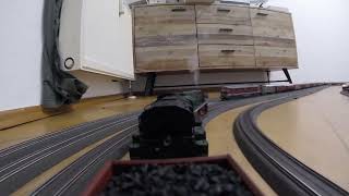 GOPRO on  Märklin 39027 BR 02 0201 0 SCHORSCH DR Deutsche Reichsbahn DDR Dampflokomotive