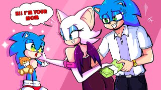 Baby Sonic's New Mother | Very Sad But Happy Ending | Sonic The Hedgehog 2 Animation