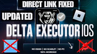 New Download Install Delta Executor For Roblox On Ios Best Roblox