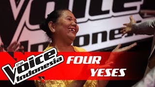 Semua Juri Memilih, Ibunda Dari Kontestan Ini Joget 😂 | FOUR YESES | The Voice Indonesia GTV 2018