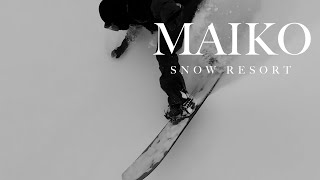 【Maiko Snow Resort】 Powder Snow at Maiko in March 2022.3