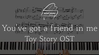 [Jazz Piano Sheet]토이스토리 OST You've got a friend in me(Toy Story OST)재즈피아노 악보