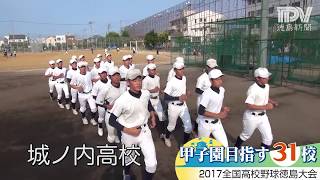 2017甲子園目指す31校　城ノ内高校野球部