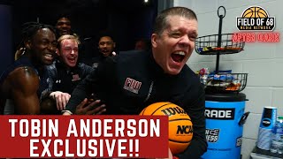 EXCLUSIVE: Fairleigh Dickinson's Tobin Anderson breaks down Purdue UPSET! | 2023 NCAA Tournament