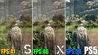 Elden Ring 1.09 Comparison | Xbox Series S vs. Series X vs PS5
