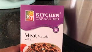 Kitchen treasure meat masala. Making a beef masala. Simple in pressure cooker or instant pot.