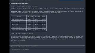 Drift Detection With MCP ProxyML