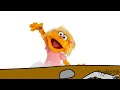 that scene where elmo loses his shit over rocco but its animated