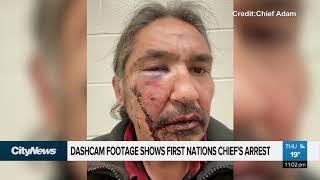 Dashcam footage shows Alberta First Nations Chief’s arrest