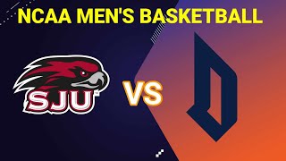 Saint Joseph's Hawks vs Duquesne Dukes | 2025 NCAA MEN'S BASKETBALL LIVE SCORE