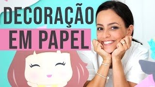 FESTA CACHORRINHO - Decoração em Papel