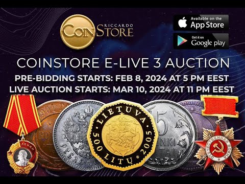 Coinstore Auction E Live 3 Summary Youtube