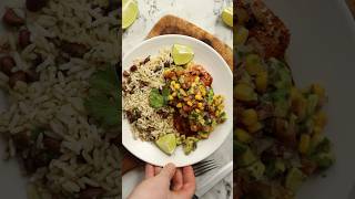 Cajun Chicken with Avocado Corn Salsa