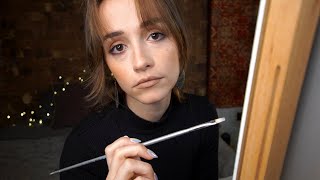 ASMR Roleplay | Moody Art Student Paints You