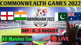 DAY 8 LIVE:COMMONWEALTH GAMES 2022 | Wrestling Gold Medal Match |All Matches live|#commonwealthgames