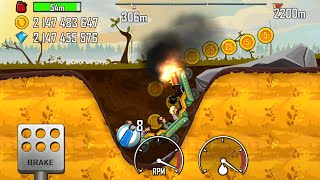 Hill Climb Racing - Gameplay Walkthrough Part 82- Truck (iOS, Android) #games #cartoon#hillclimb