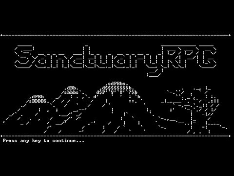 SanctuaryRPG – Classic text adventure game