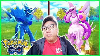 Origin Dialga & Palkia Showing Their True Power in the Go Battle Master League in Pokemon GO