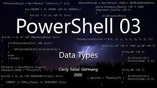 PowerShell 03 - Variables and Data Types