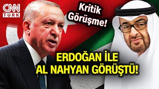 SON DAKİKA!🚨Cumhurbaşkanı Erdoğan, BAE Devlet Başkanı Al Nahyan ile Görüştü #Haber