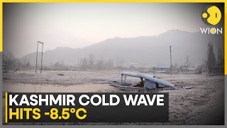 Cold Wave Sweeps Kashmir Valley, Temperatures Drop to -8.5°C in Srinagar | World News