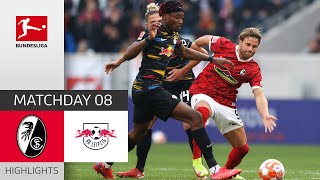 SC Freiburg - RB Leipzig 1-1 | Highlights | Matchday 8 – Bundesliga 2021/22