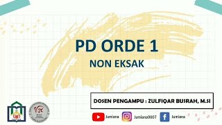 PD ORDE 1 NON EKSAK (Part 6)