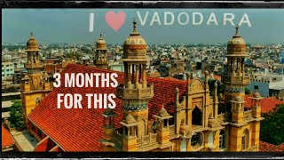 DRONE SHOTs VADODARA  SMART  CITY before lockdown GUJARAT  India VLOG