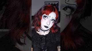 Ruby Gloom Makeup 🕸️ #rubygloom #halloweenmakeup