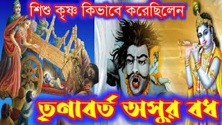 তৃনাবর্ত অসুর বধ ।trinavarta vadh