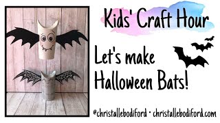 Kids' Craft Hour • Halloween Bats