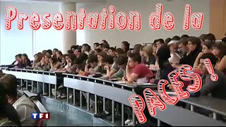 Présentation générale de la PACES