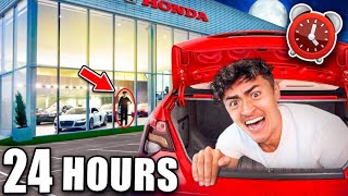 24 HOUR OVERNIGHT CHALLENGE in CAR DEALERSHIP